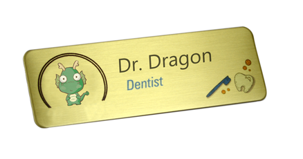 Metal Name Badges 1